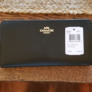 Black Coach Wallet